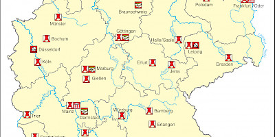 Karte: Deutschland: Polenexpertise
