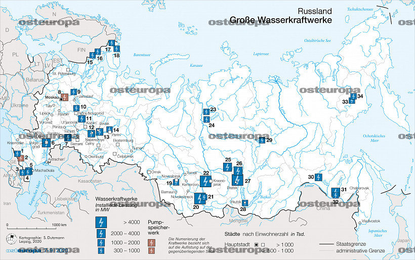 Russland Karte Größte Städte / Karte Von Russland Freeworldmaps Net ...
