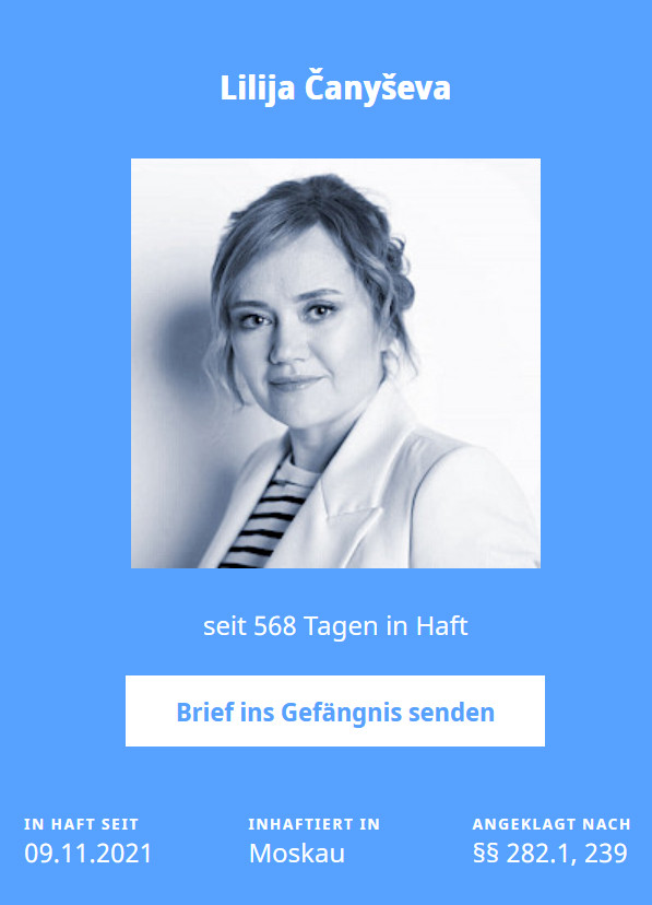 Zeitschrift OSTEUROPA Schlusswort von Lilija Čanyševa im gegen sie