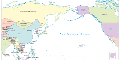 Karte: Nordostasien